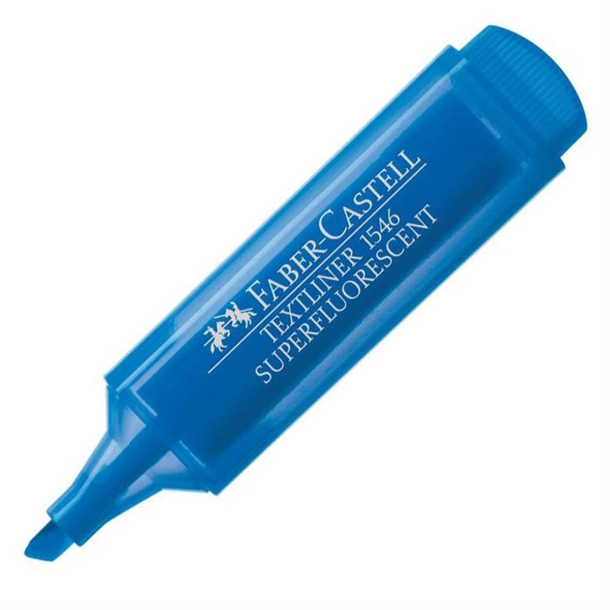 Faber Castell 5030154652 Seffaf Gövde Fosforlu Kalem Mavi