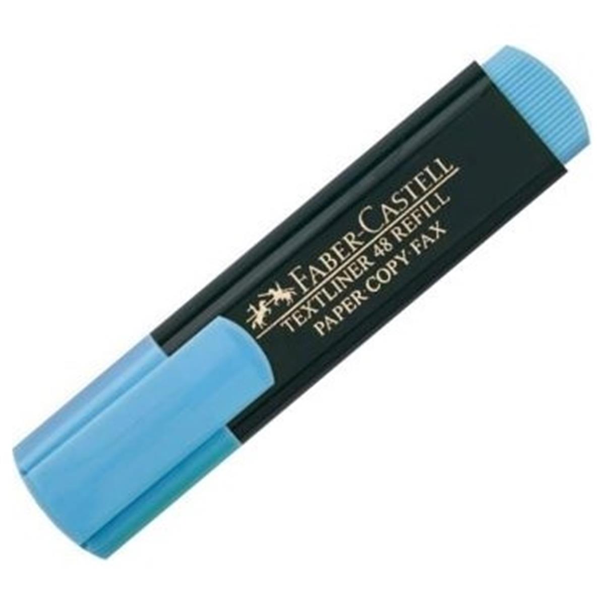 Faber Castell 5030154851  Fosforlu Kalem Mavi 1Adet