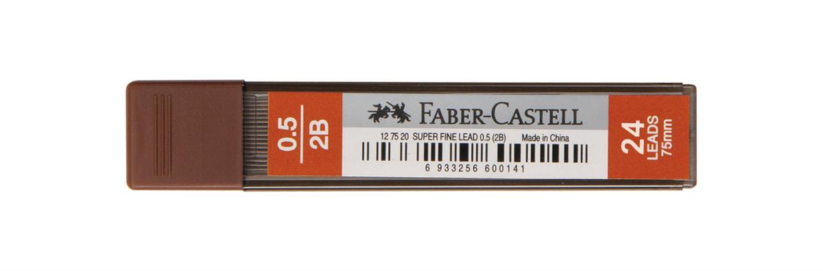 Faber Castell 5090127520 Süper Fine Min 75Mm 2B 05 Adet