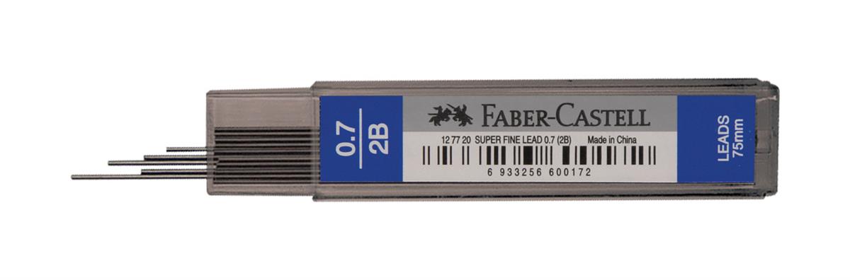 Faber Castell 5090127720 Süper Fine Min 75Mm 2B 07 Adet