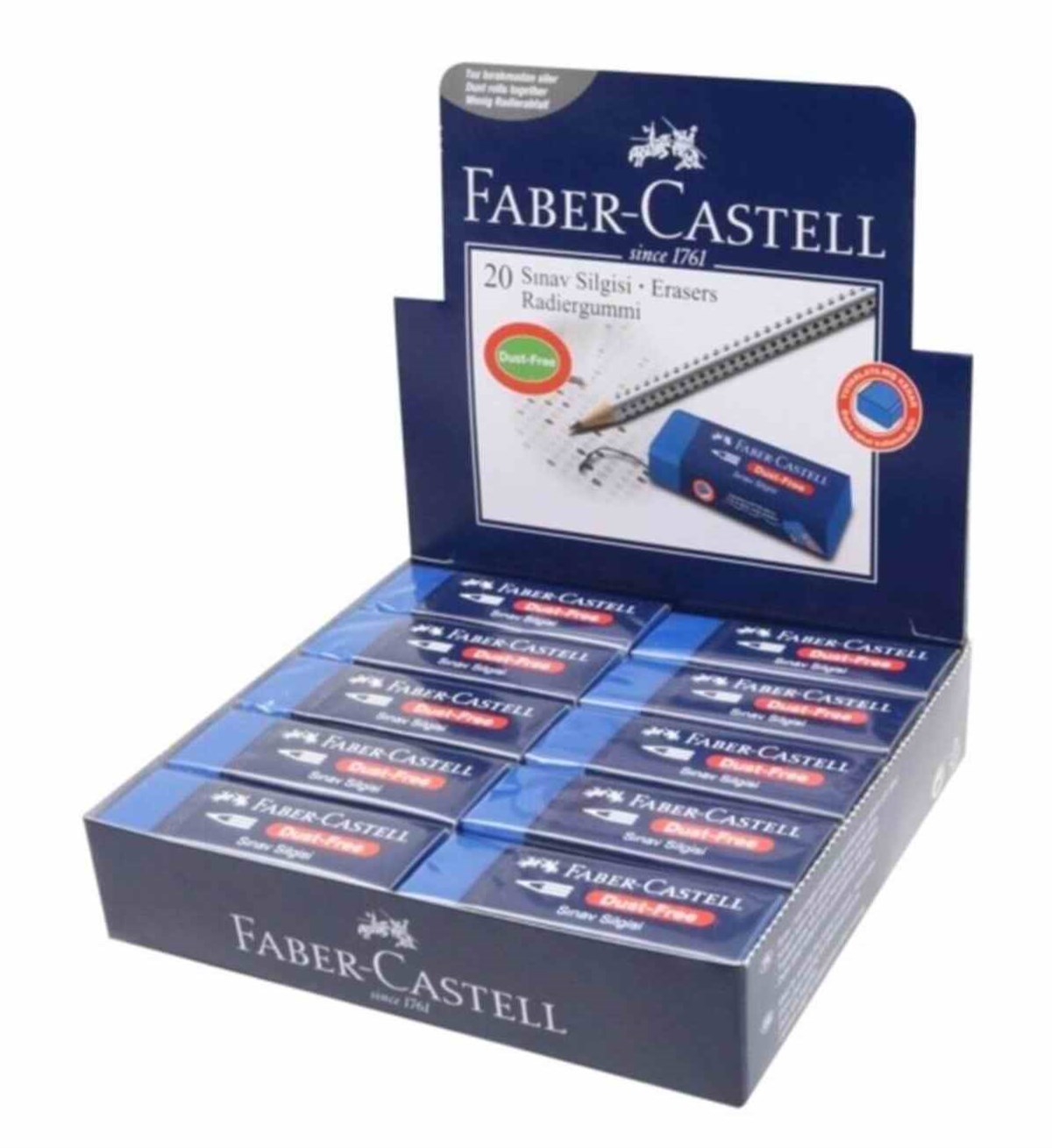 Faber Castell 5130187212 Sinav Silgisi Adet