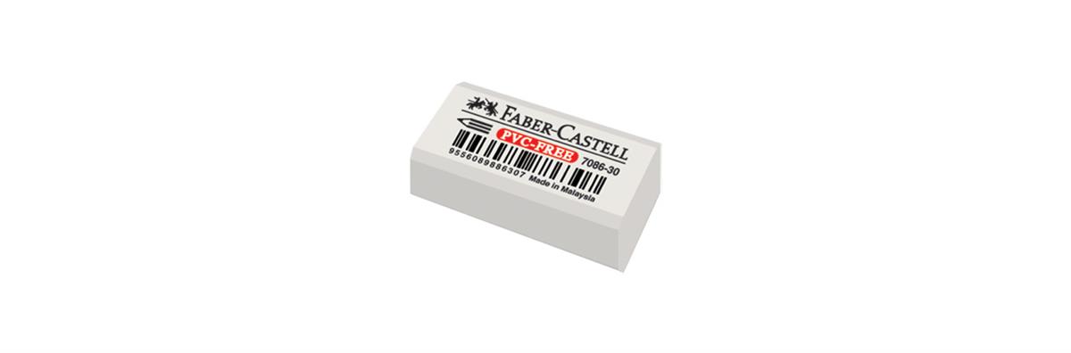 Faber Castell 5130188630 7086-30 Beyaz Silgi Adet