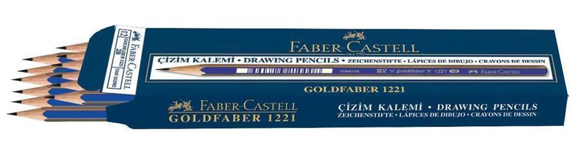 Faber Castell 5165112511 1221 Dereceli Kalem H 12Li 