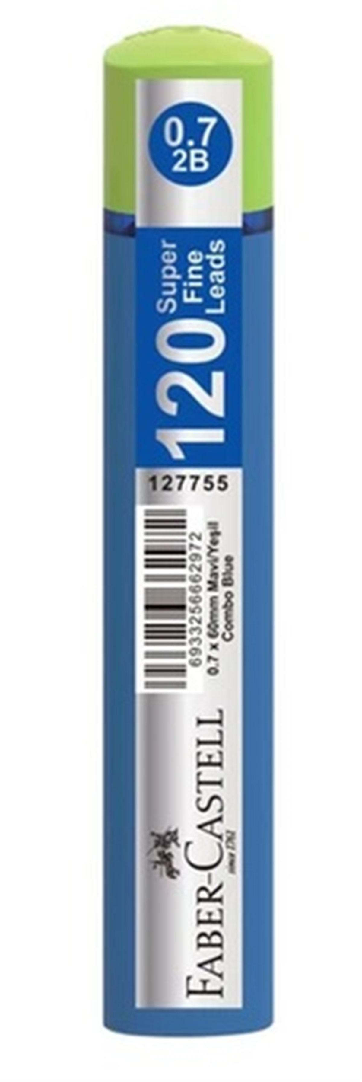 Faber Min Grıp Soft 0.7Mm 2B 60Mm 120Li Kombo Mavi 127755