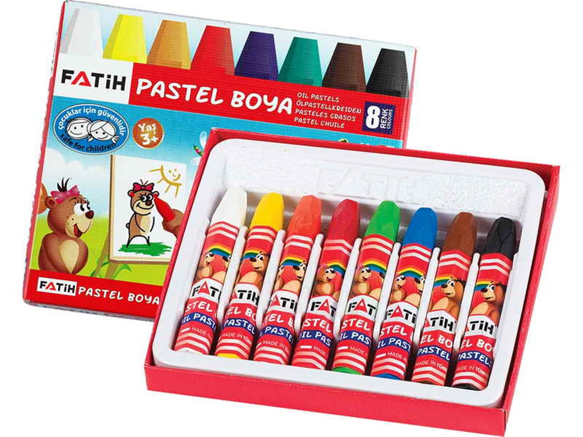 Fatih 34008 Pastel Boya 8 Renk King Size 