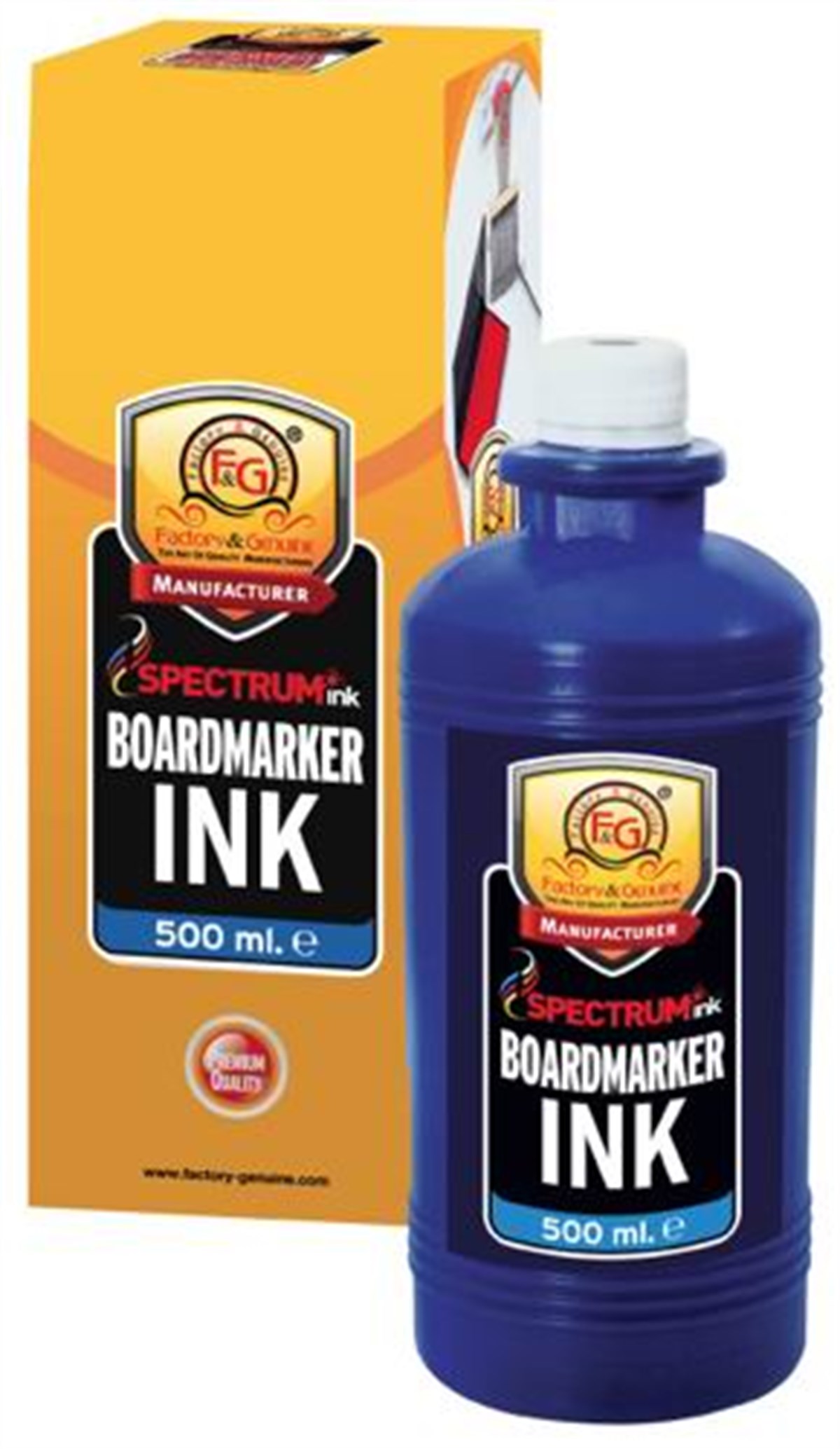 Fg 4500-K Tahta Kalem Mürekkebi 500Ml Kirmizi