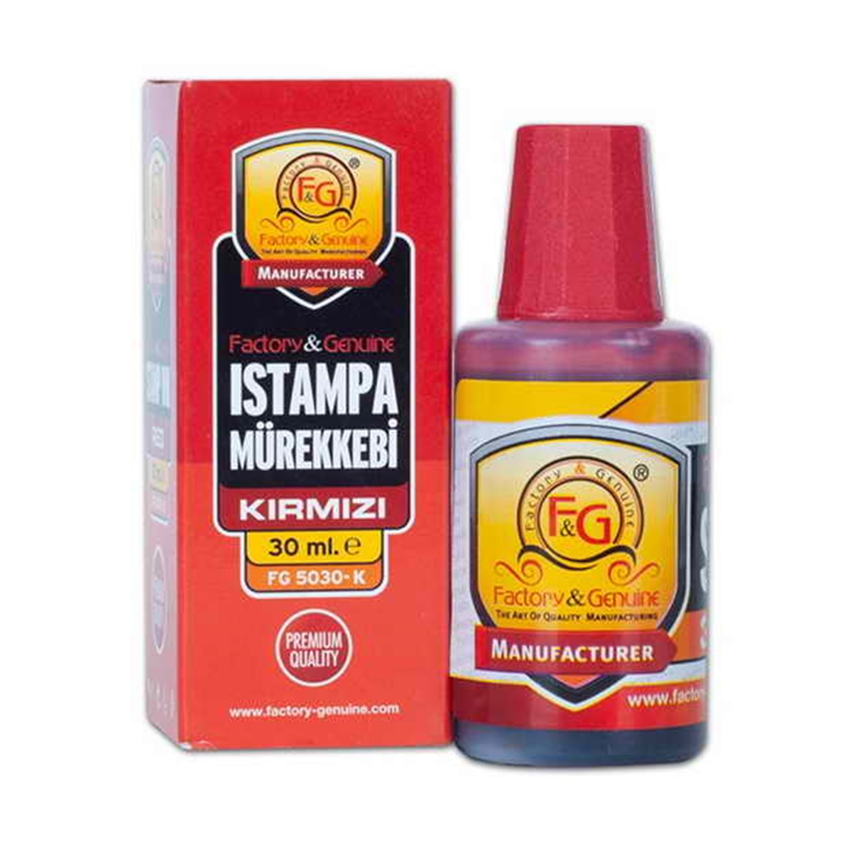 Fg Istampa Murekkebi 30Cc Kirmizi