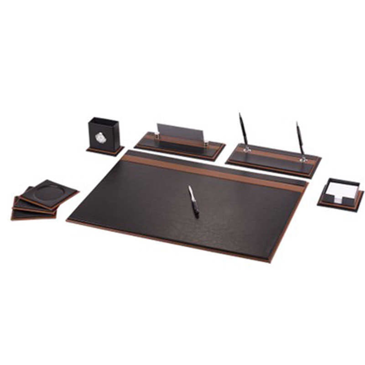 Gülpas 860 Single Line Sümen Takimi Lüks 11 Parça Tek Kalemli Siyah-Kahve