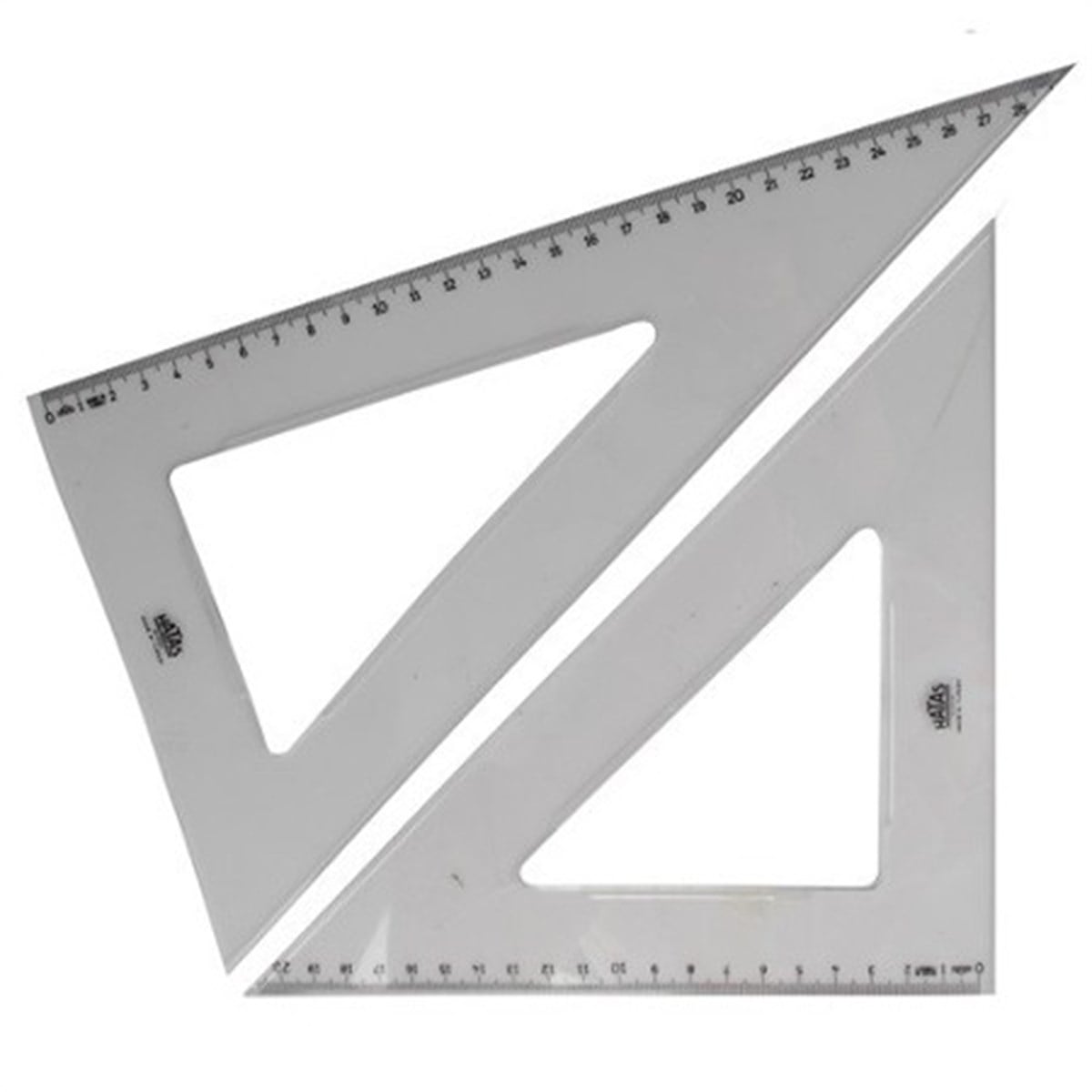 Hatas 0801 Teknik Okul Ögrenci Gönyesi 30 Cm 60 Derece