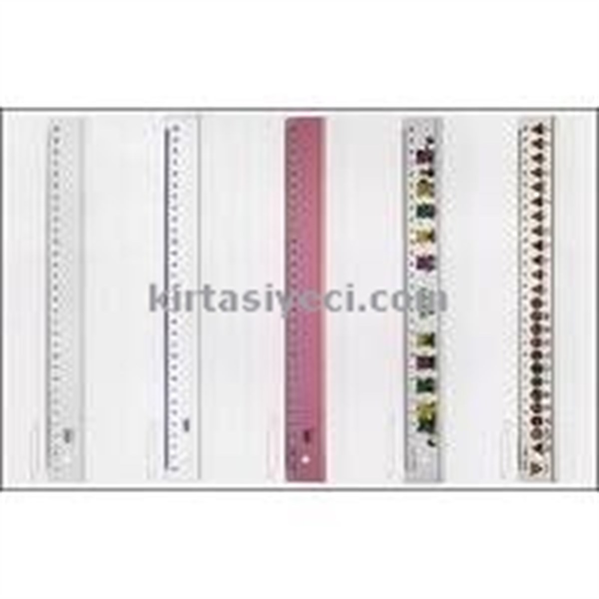 Hatas 144 Trafik Isaretli Genis Plastik Cetvel 30 Cm 