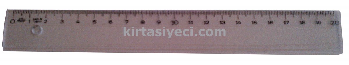 Hatas 145 Ekonomik Ögrenci Cetveli Neon-Seffaf 20 Cm 