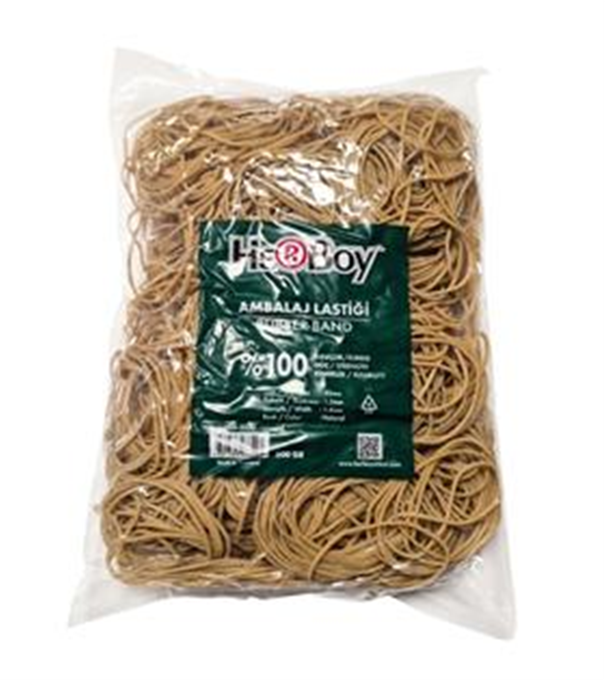 Herboy Midi Ambalaj Lastiği %100 Kauçuk 500 Gr Poşet 3320