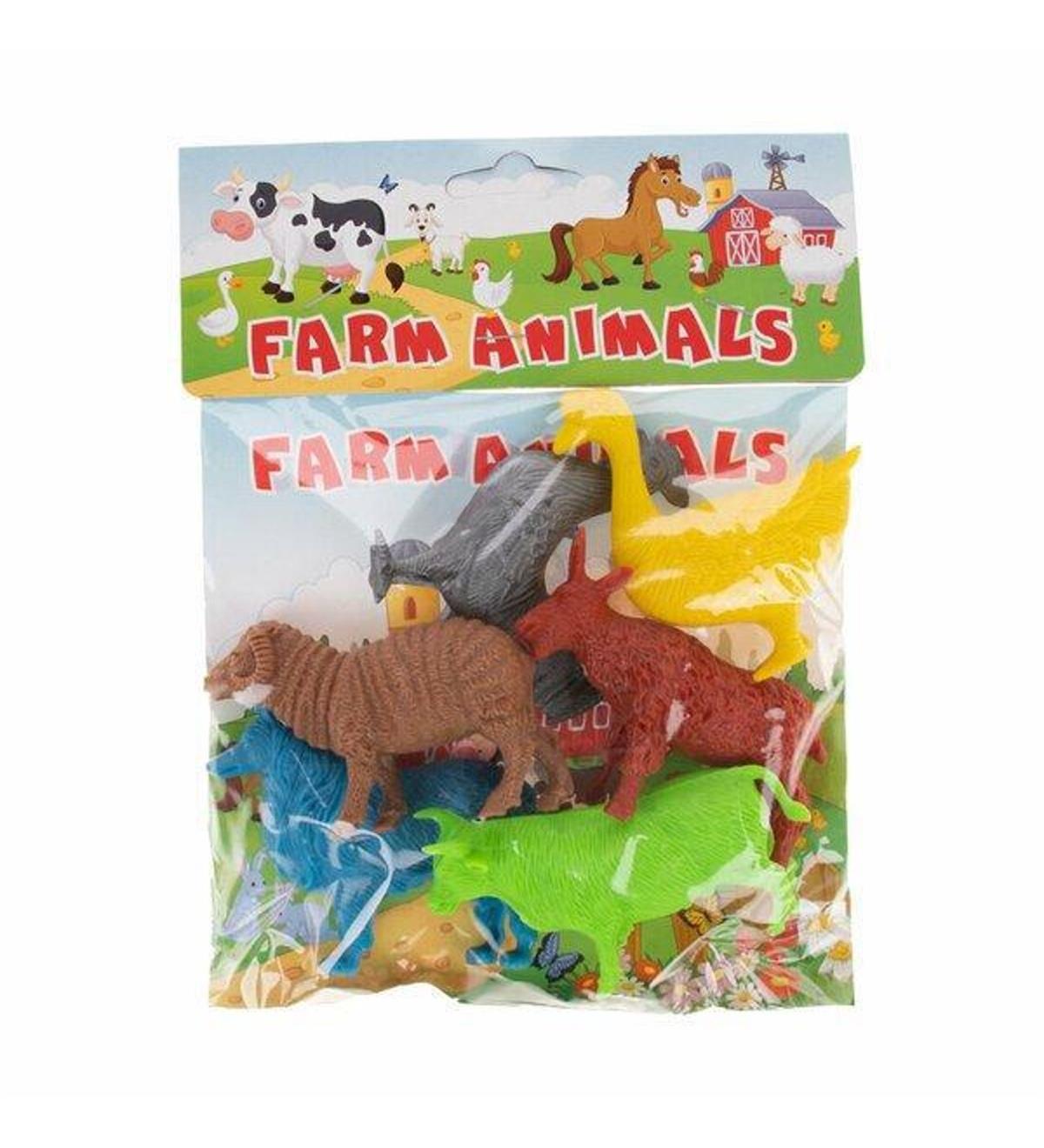 Heroes Toys Çiftlik Hayvanları Pvc Poşetli