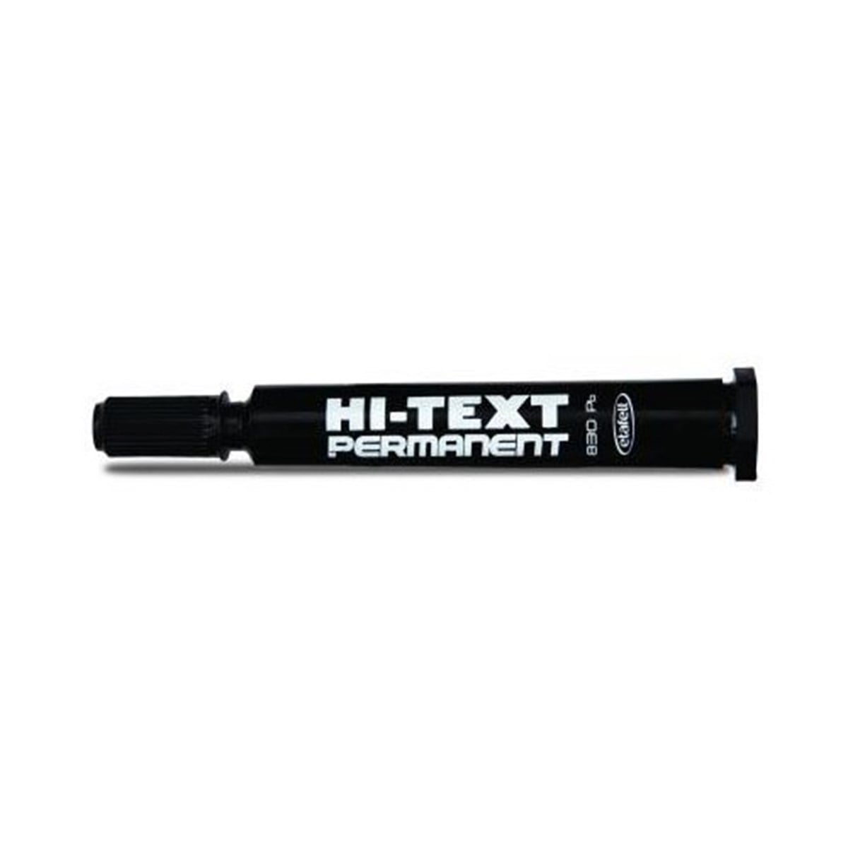 Hi-Text 830Pbs Yuvarlak Uç Permanent Marker Siyah Adet 