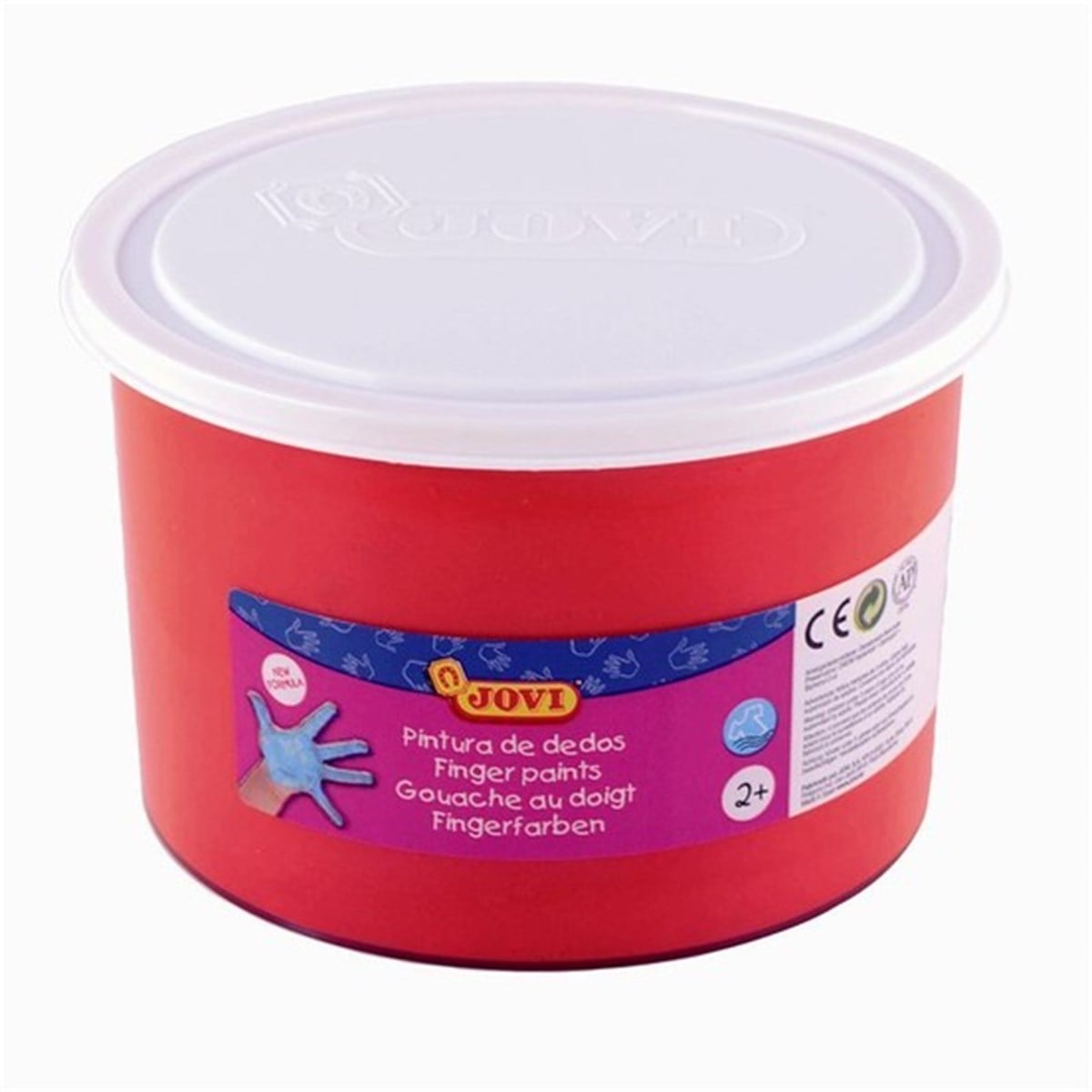 Jovi 561 Parmak Boyasi 500Gr Kavanoz Kirmizi 