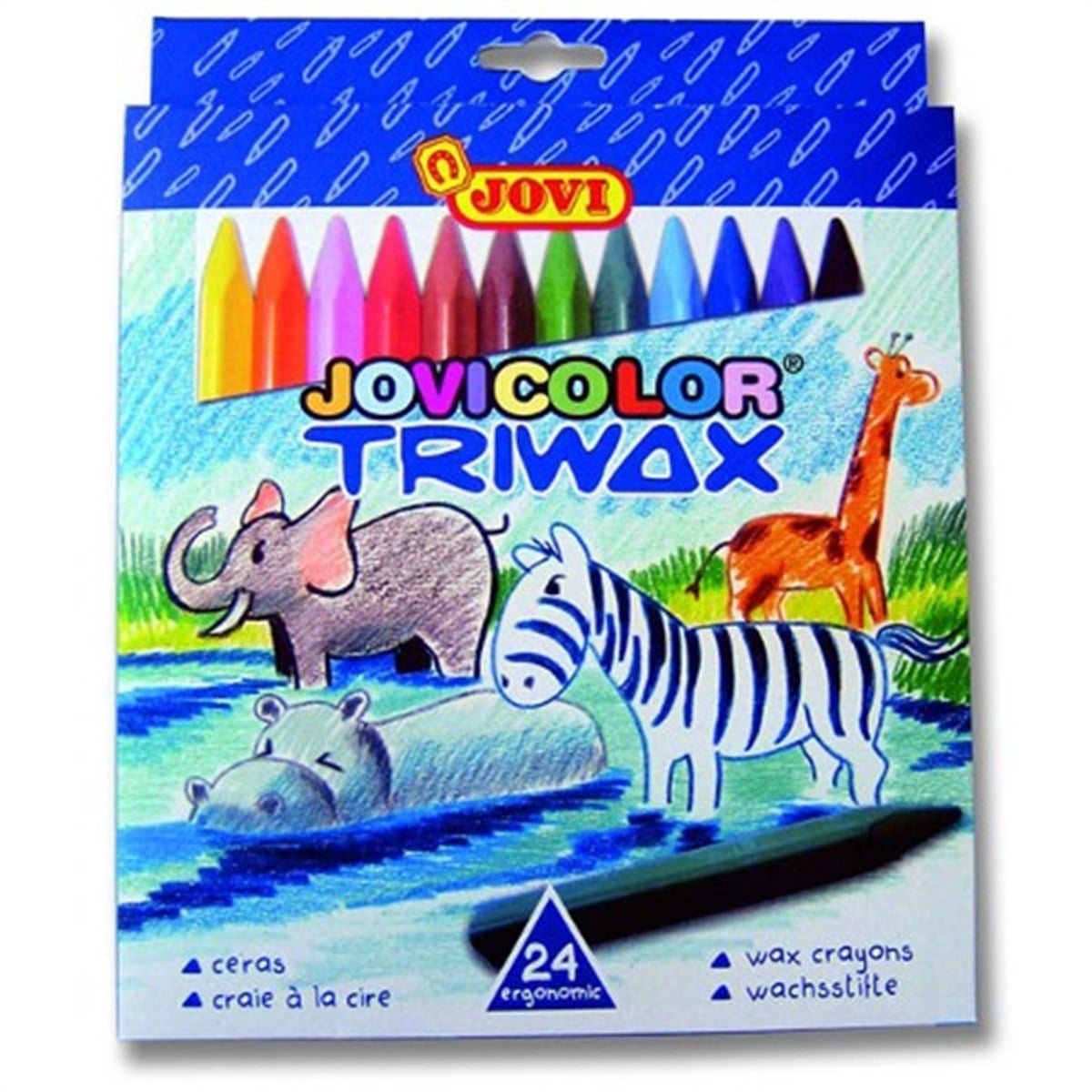 Jovi 973/24 Mum Boya Triwax 24 Renk