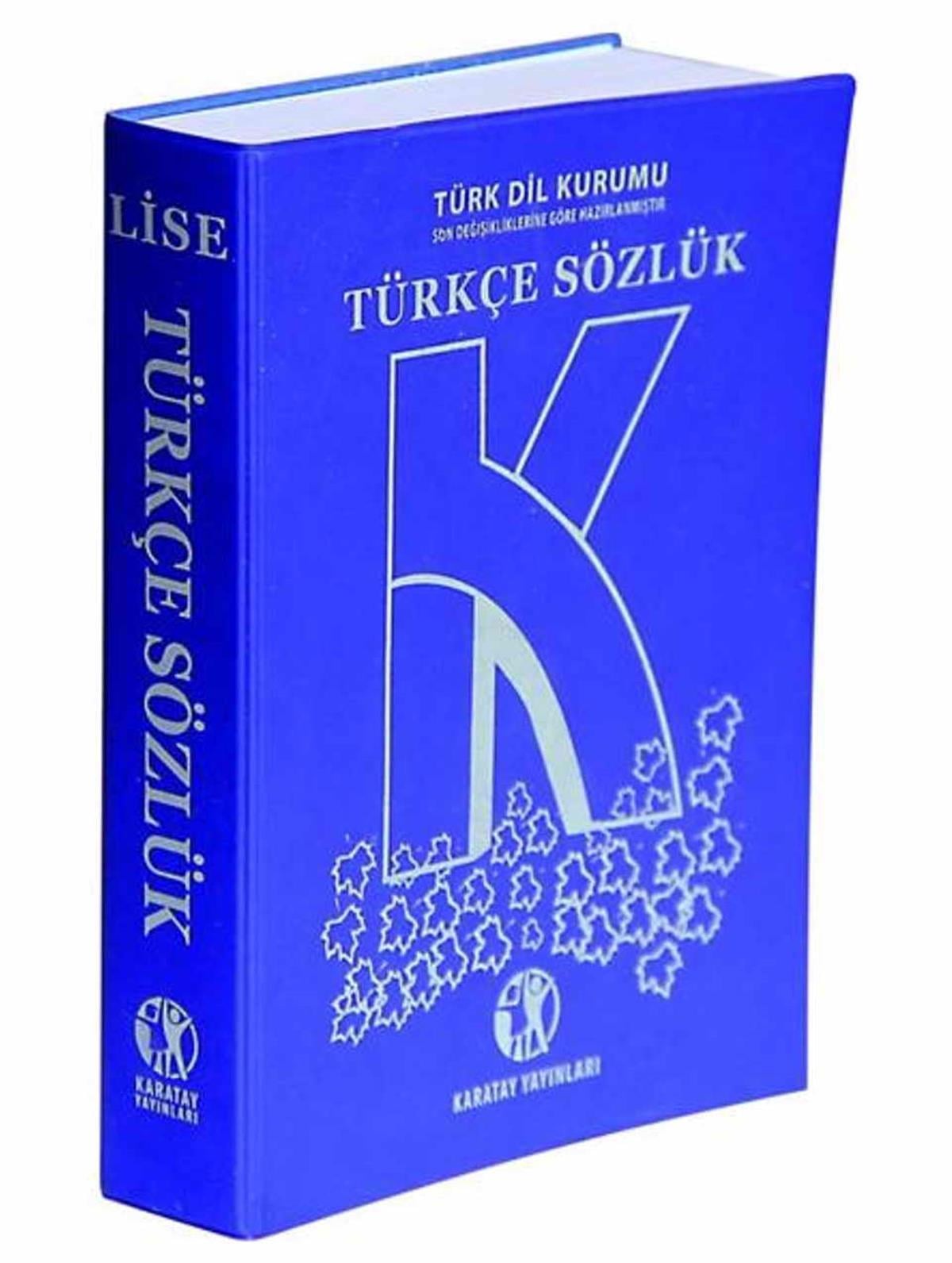 Karatay 4E Sözlük Türkçe Lise Büyük Boy