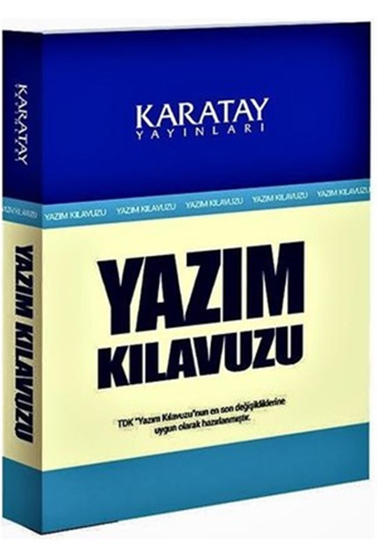 Karatay 4E Yazım Klavuzu Karton Kapak 1.Hamur 