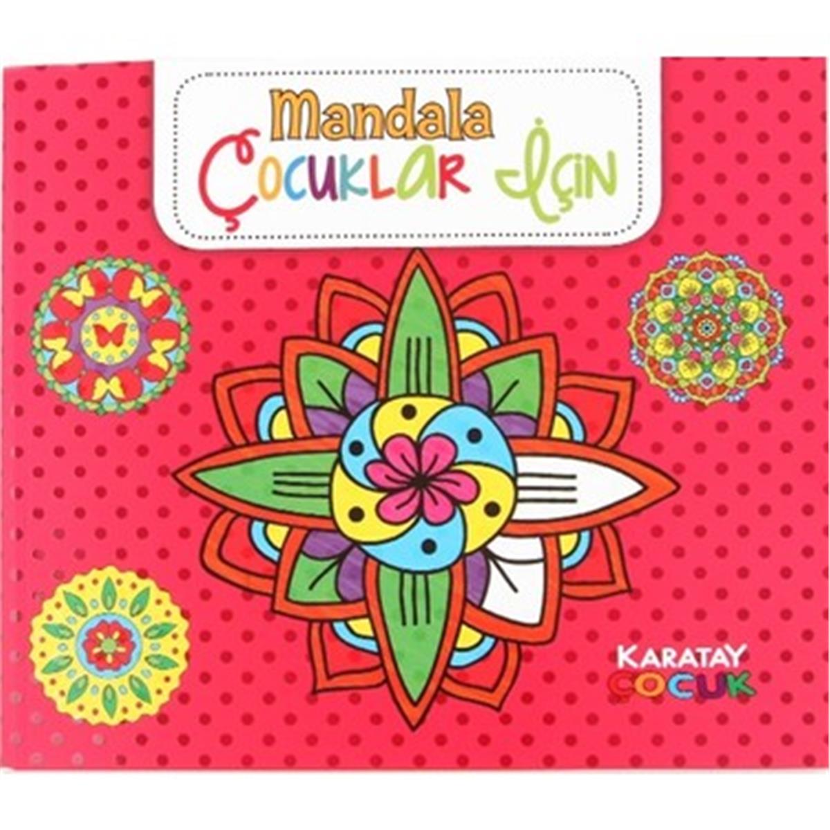 Karatay İlkokullar İçin Mandala Boyama Kitabı
