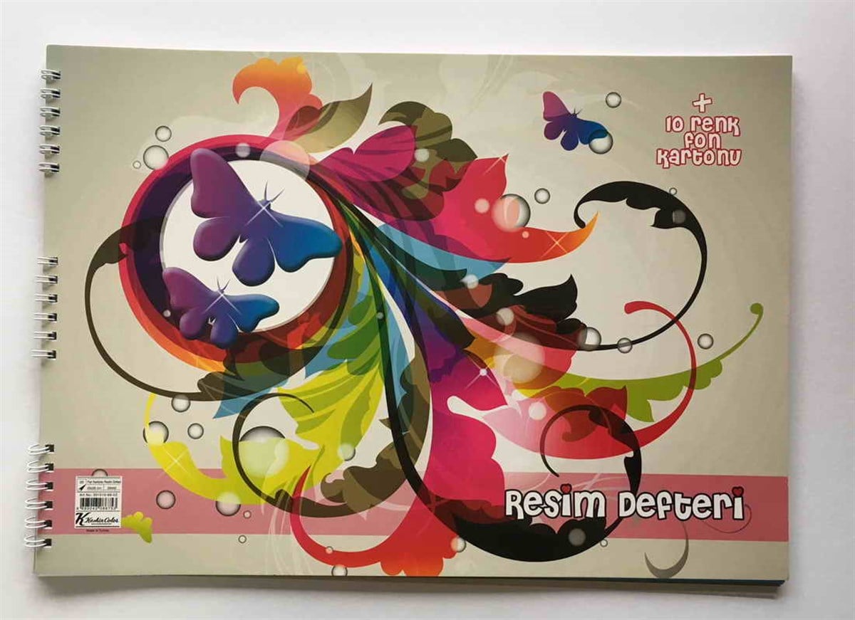 Keskin Color 301510-99 25X35 Fon Kartonlu Resim Defteri 10+10 Yaprak