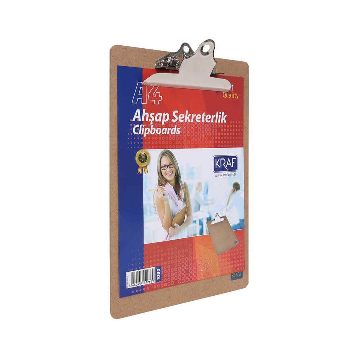 Kraf 1060 Sekreterlik A4 Ahşap