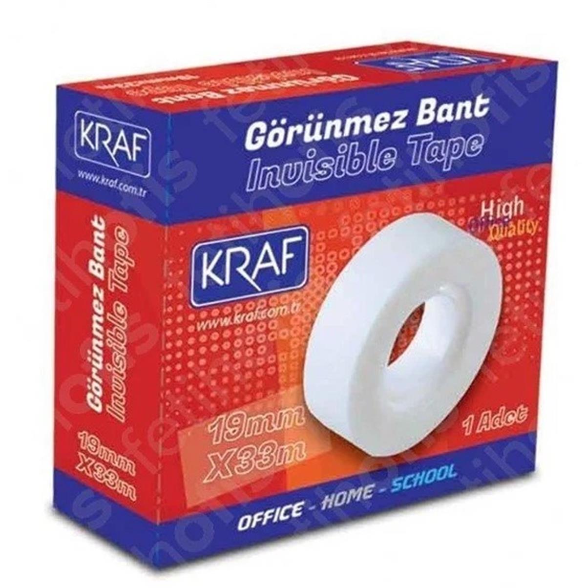 Kraf 1933 Görünmez Bant 13Mmx33M