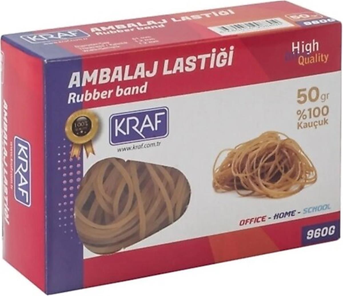 Kraf 950G Ambalaj Lastiği 50Gr. %100 Kauçuk
