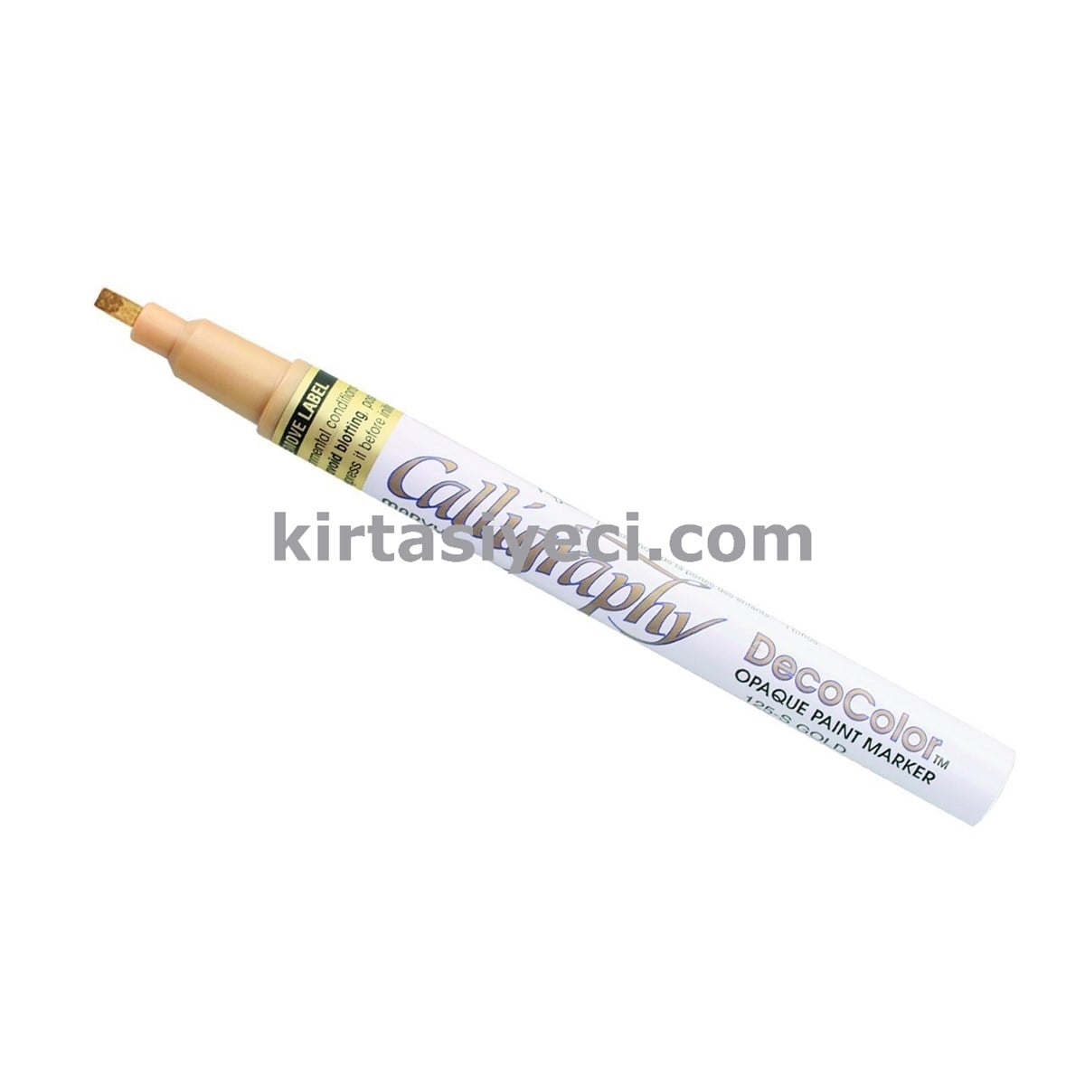 Marvy 125S Paint Markör Caligraphy Gold 