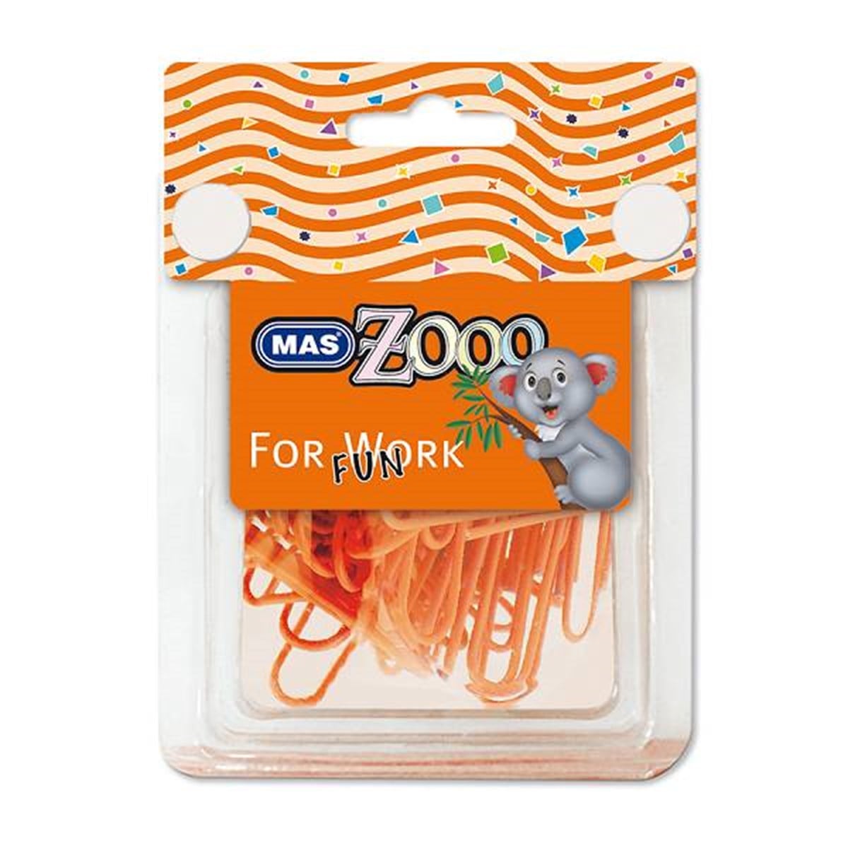 Mas 0610 Zoo Seffaf Dörtgen Kutuda Plastik Kapak Atas Turuncu
