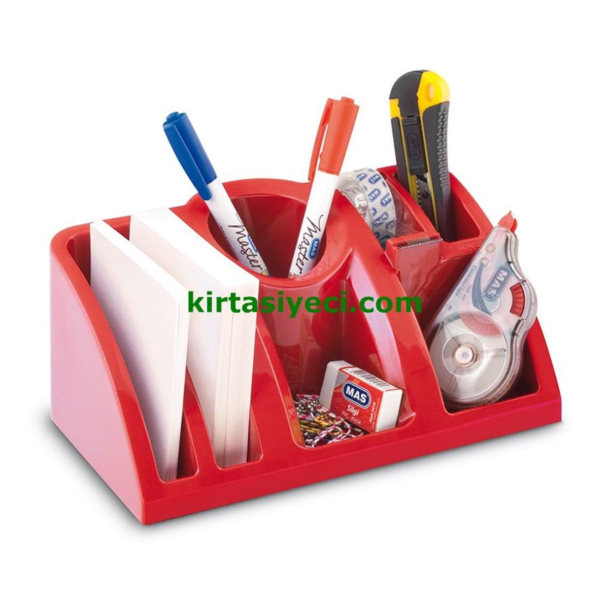 Mas 1438 Desk Organizer Max Orion Kirmizi 