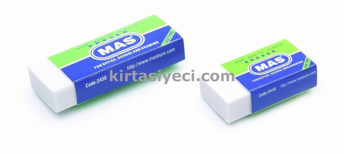 Mas 2450 Plastik Silgi Büyük Adet  