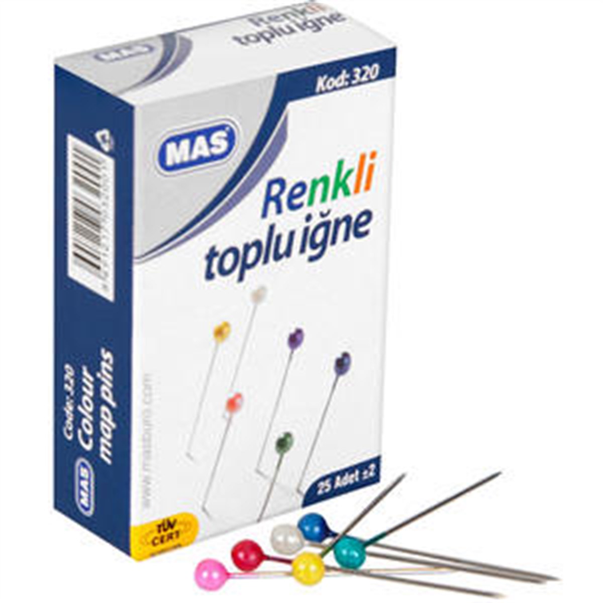 Mas 320 Renkli Basli Topluigne 32Mm 