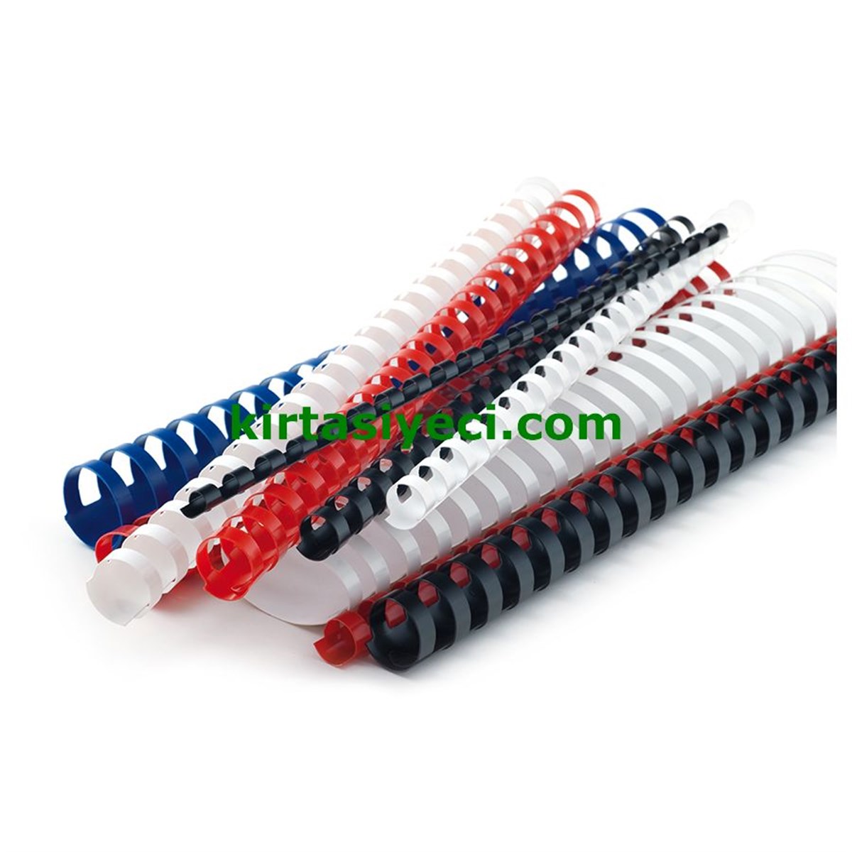 Mas 8106 Plastik Spiral 12Mm Beyaz 100Lü Paket 