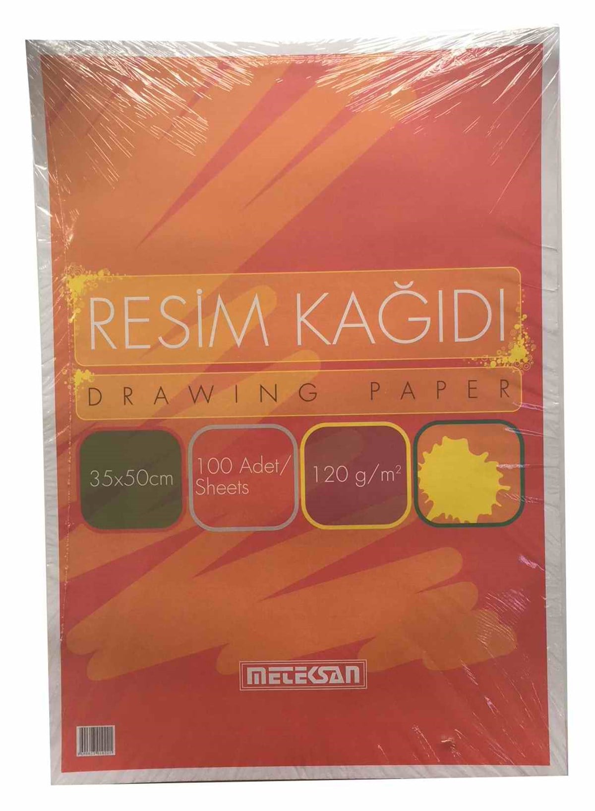 Meteksan 62643-30 Resim Kagidi 35X50 Cm 120Gr 100 Lü Paket