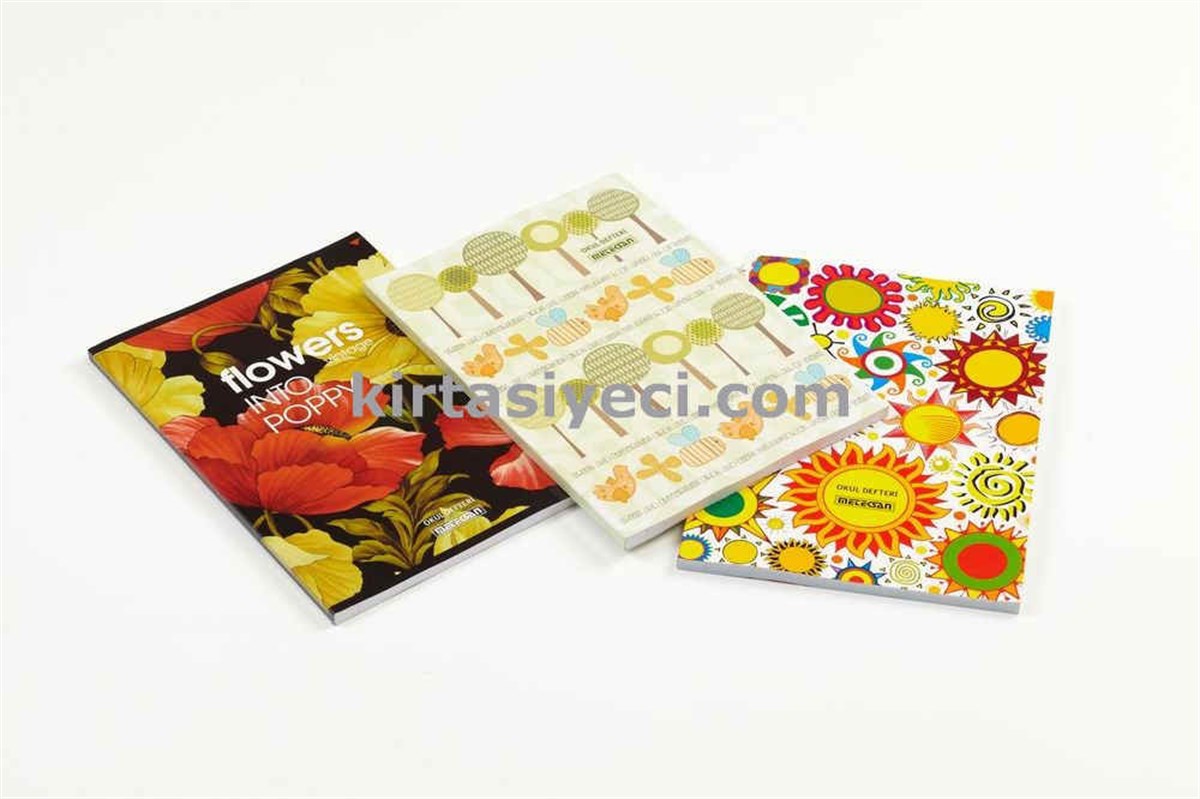 Meteksan A4 Defter Çizgili 120 Yaprak