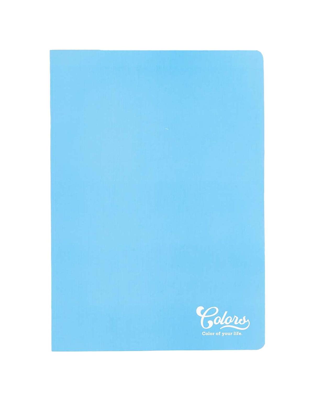 Meteksan Colors Karton Kapak A4 Defter 80 Yaprak Çizgili Mavi