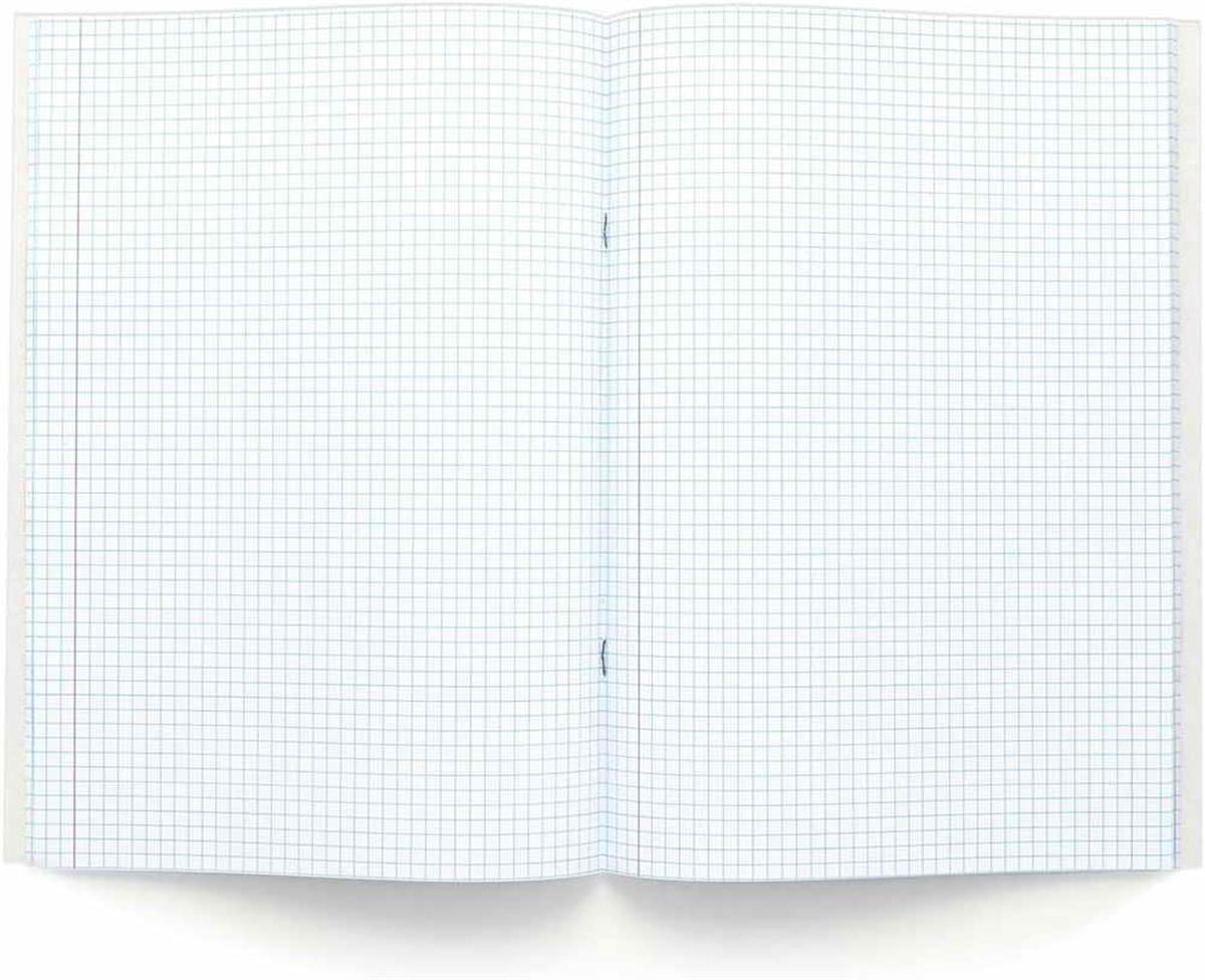 Meteksan Kamuflaj Karton Kapak A4 Defter 60 Yaprak Kareli Pembe