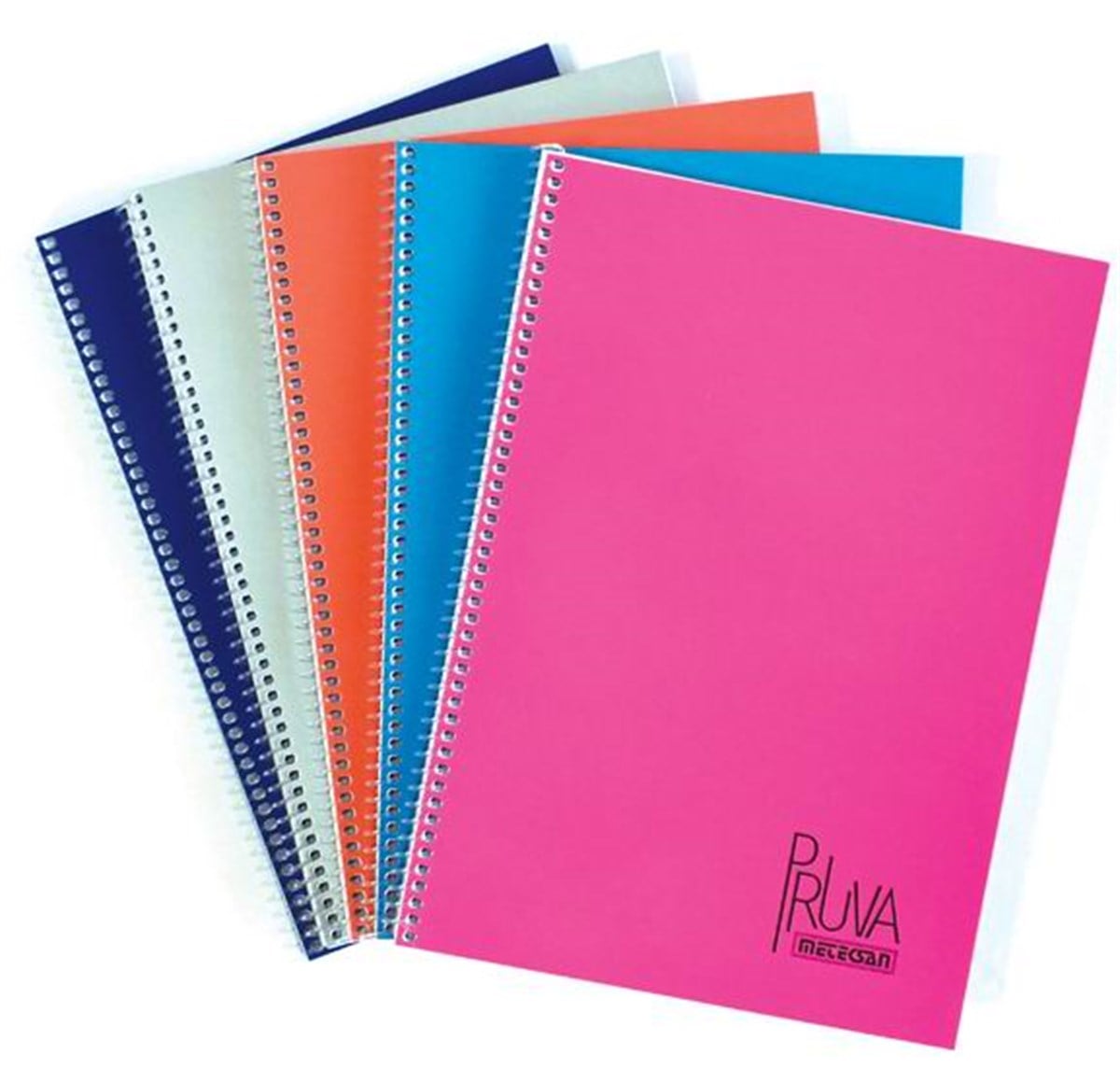 Meteksan Pruva Spiralli A4 Defter Kareli 120 Yaprak