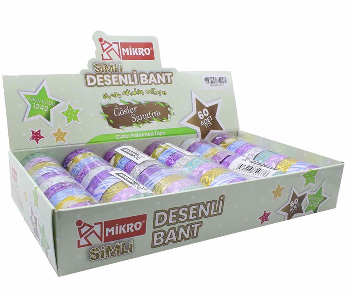 Mikro Bnt-1242 Simli Desenli Bant Adet