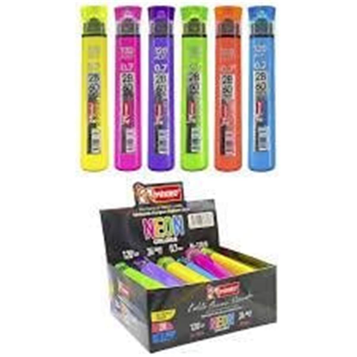 Mikro M-120N 60 MM Neon 120 Li Kurşun Kalem Ucu 0.7 MM