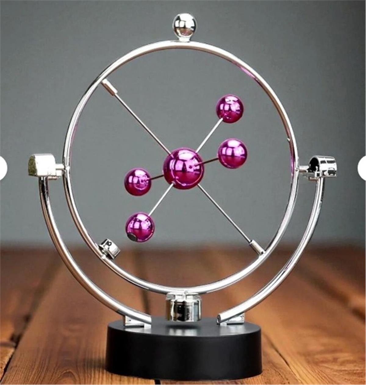 Newton Ds-1-23 Manyetik Sarkaç Oyuncağı Sürekli Hareketli Kinetik Masaüstü Dekor