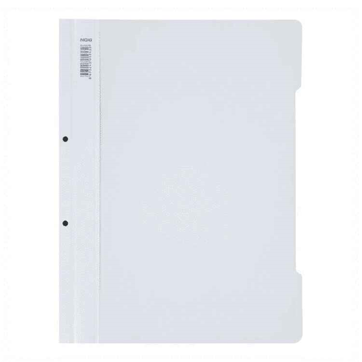 Noki 4825-10 Telli Dosya Xl Beyaz 25Li Paket