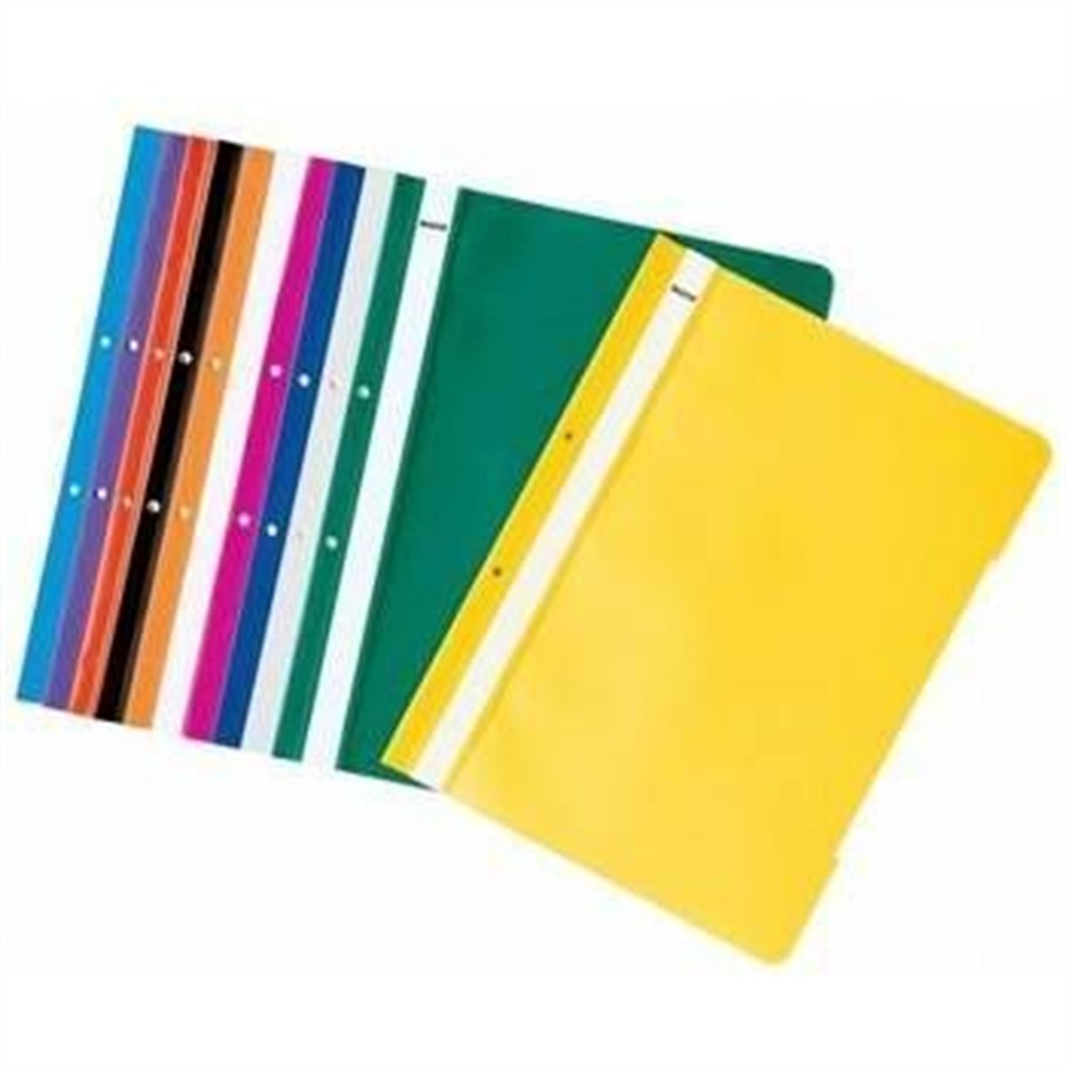 Noki 4825-10 Telli Dosya Xl Beyaz 25Li Paket