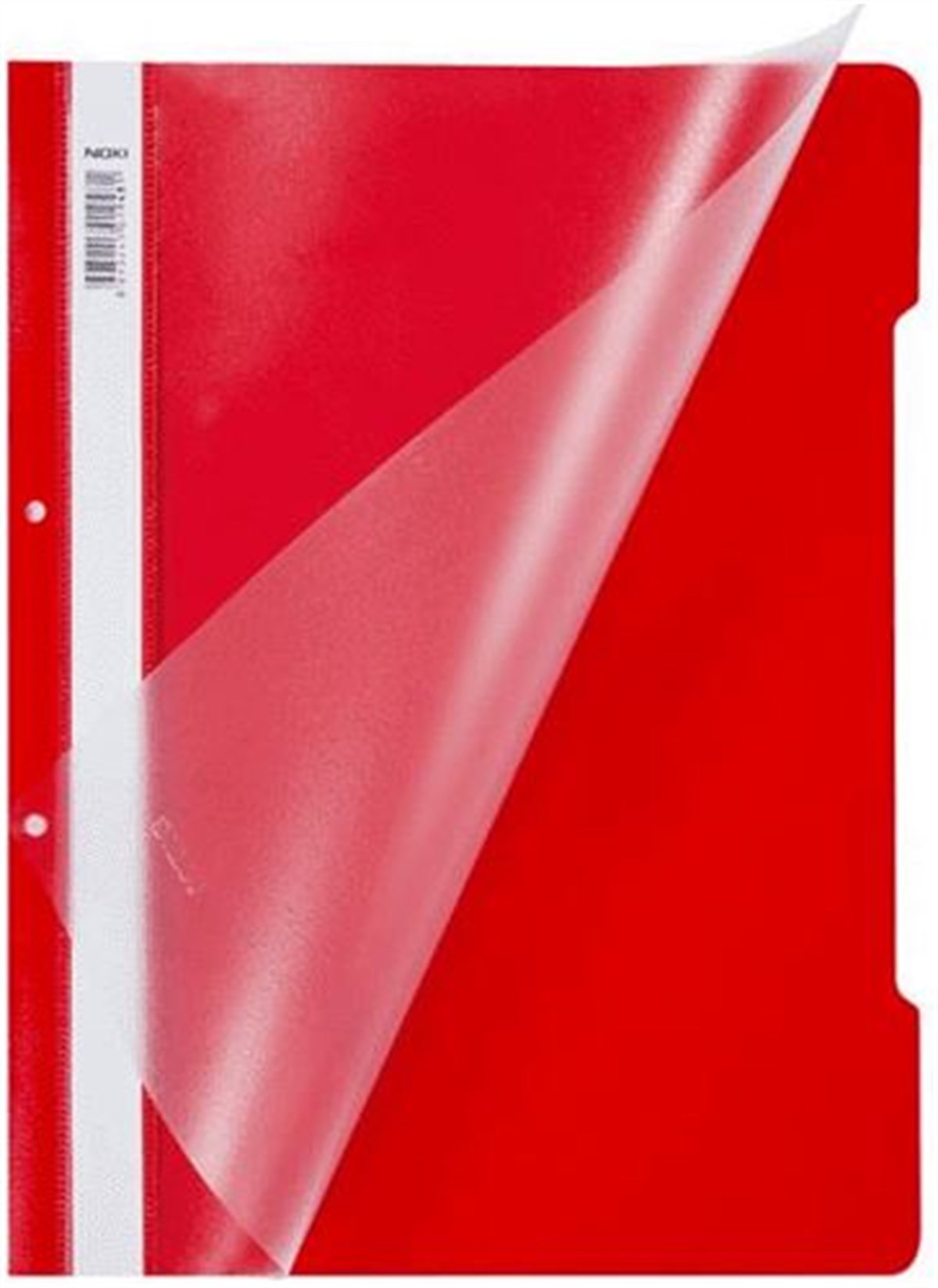 Noki 4825-80 Telli Dosya Xl Kirmizi 25Li Paket