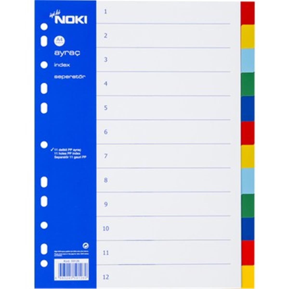 Noki 59126 Ayraç Pp 2*6 Renk
