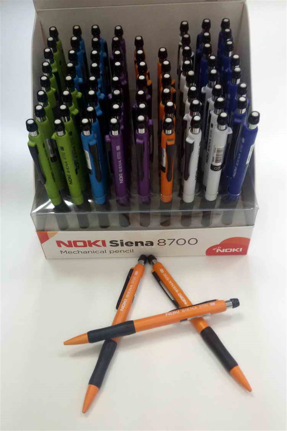 Noki 870007 Siena Versatil Kalem 0.7Mm Turuncu Adet