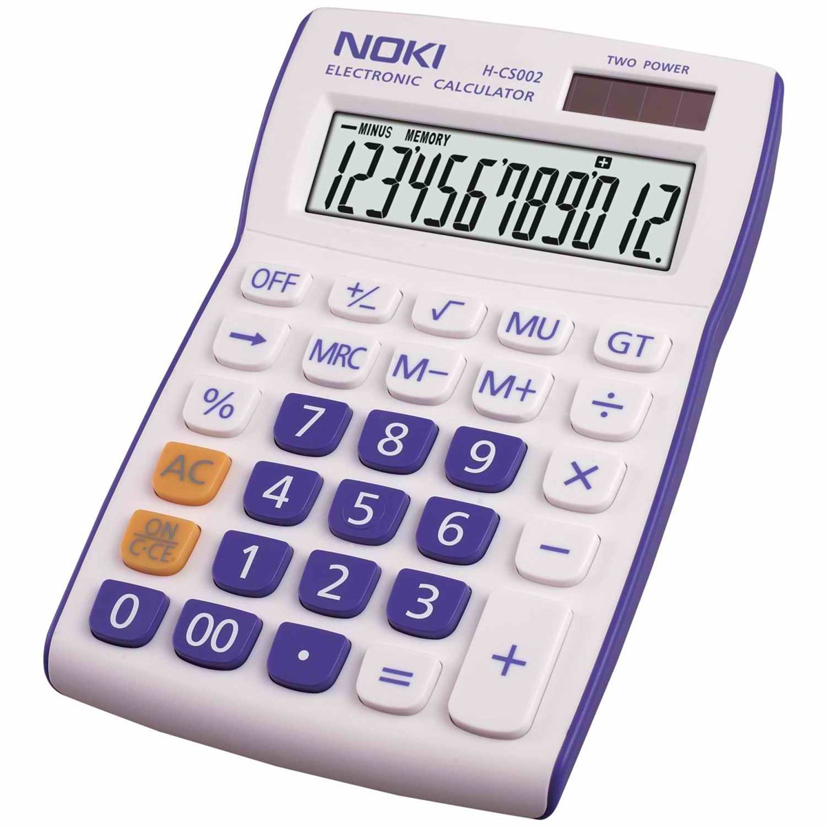 Noki H-Cs002 Hesap Makinesi Mavi 12 Hane