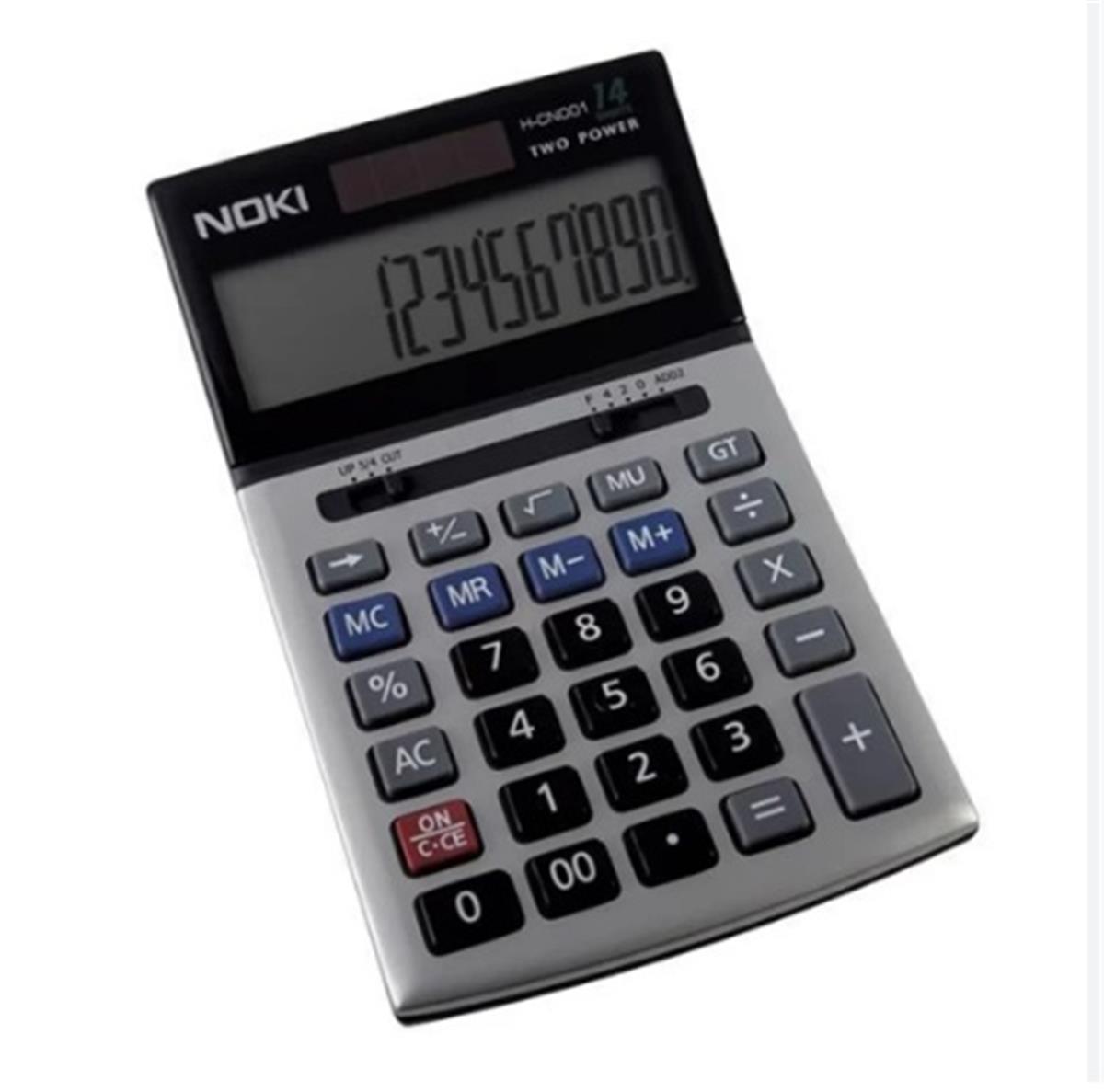Noki H-Mc012S Hesap Makinesi Siyah 12 Hane
