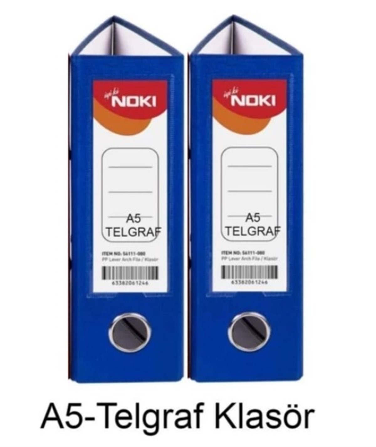 Noki Telgraf Klasör Genis A5 Mavi