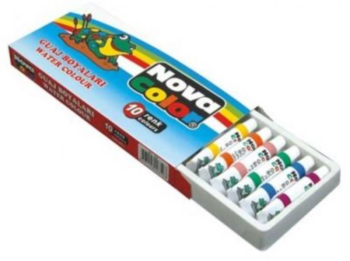 Nova Color Nc-102 Guaj Boya 10Lu Tüp 7Ml